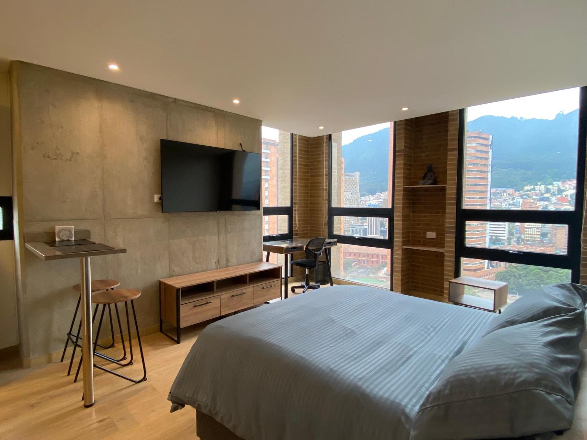 Penthouse Centro Internacional Apartamento Богота Екстериор снимка